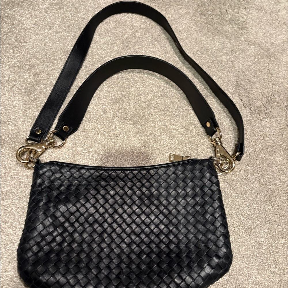 Milaner The Belinda Woven Crossbody Bag